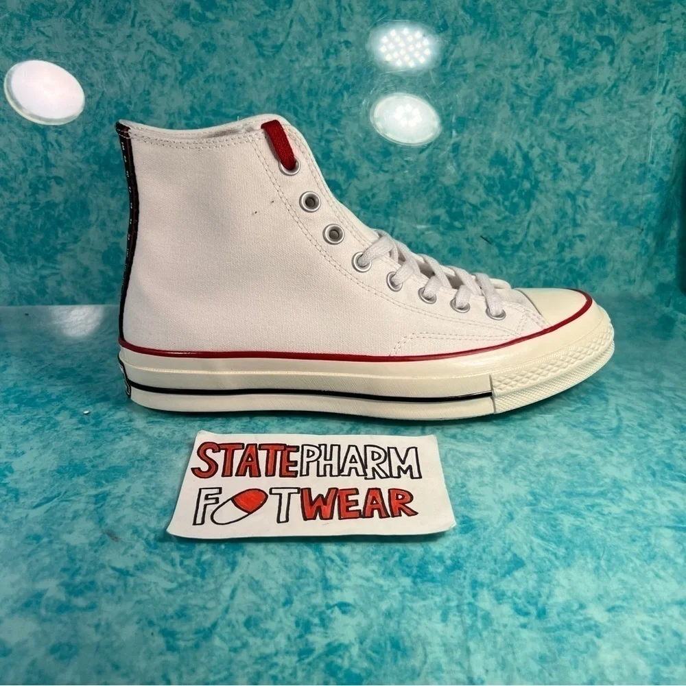 Converse Chuck 70 Hi Shoe Palace Men's White Retro High Top Shoes Sneakers - Picture 4 of 7